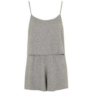 Topshop Overlay Jersey Romper